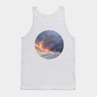 My Kind Of Therapy 03 ROUND Tank Top